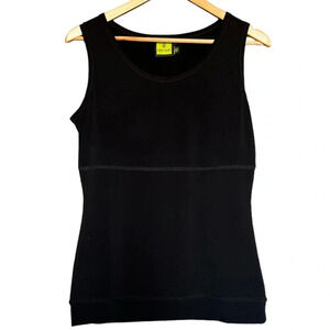 Simon Chang "Smart clothes" black woman’s shirt size small, slimming top